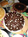 Torta bomba de chocolate tipo Matilda