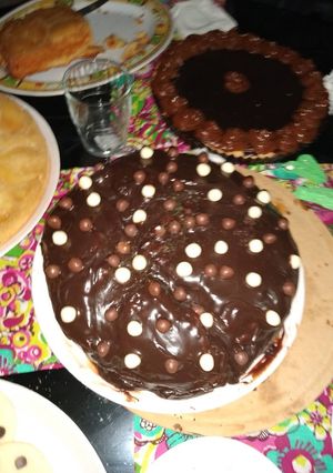 Una foto de Torta bomba de chocolate tipo Matilda