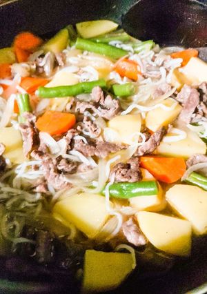 Foto resep 🇯🇵 Nikujaga (肉じゃが) Authentic Recipe but Halal 👌