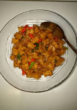 Foto resep Tempe oreg basah