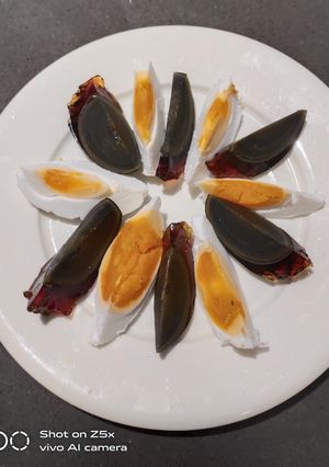 A picture of Century and Salted Egg.