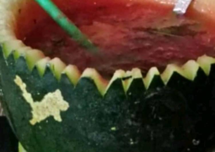 Simple Way to Prepare Favorite Watermelon Juice