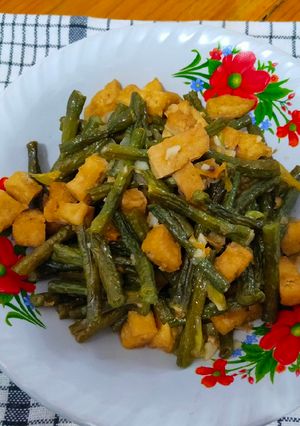 Foto resep Tumis kacang dan tahu