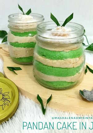 Foto resep Pandan Cake in Jar