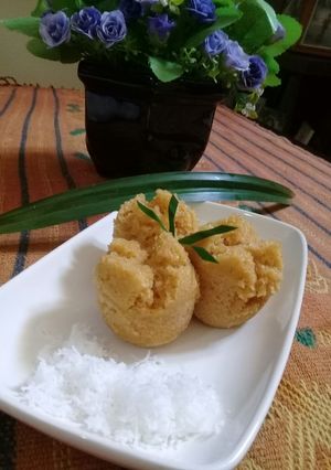 Foto resep Kue mangkok gula merah klasik