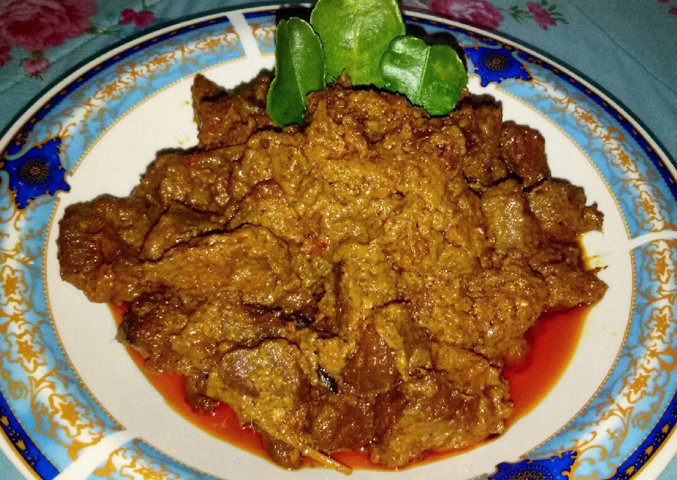Rendang Daging Ala RM Padang