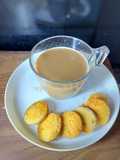 Basil Peanut Butter Cookies (Kue kering selai kacang & basil)