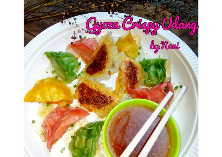 Cara memasak Gyoza Crispy Udang , Lezat