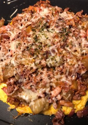 Una foto de Crater de carne picada al horno