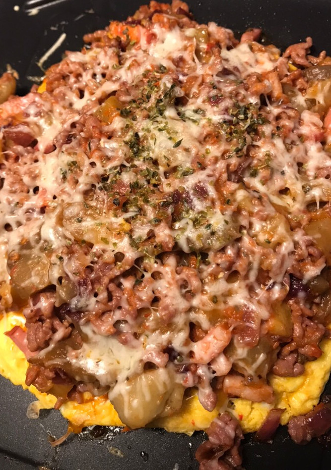 Una foto de Crater de carne picada al horno