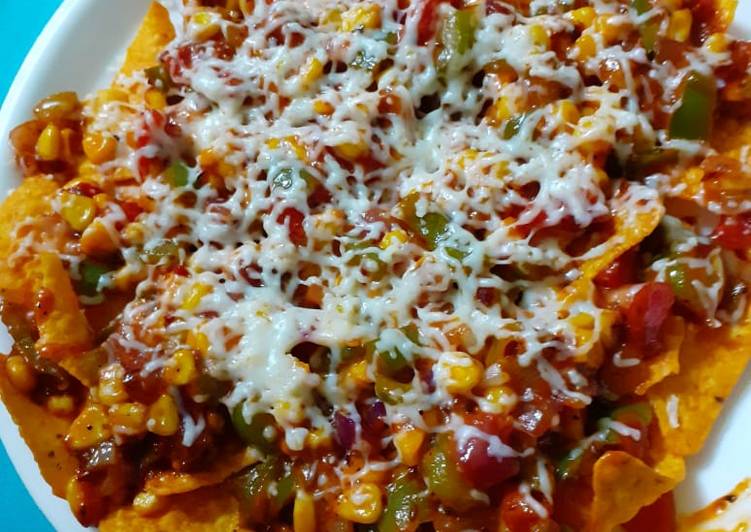 Recipe of Any-night-of-the-week Maize flour Nachos salsa