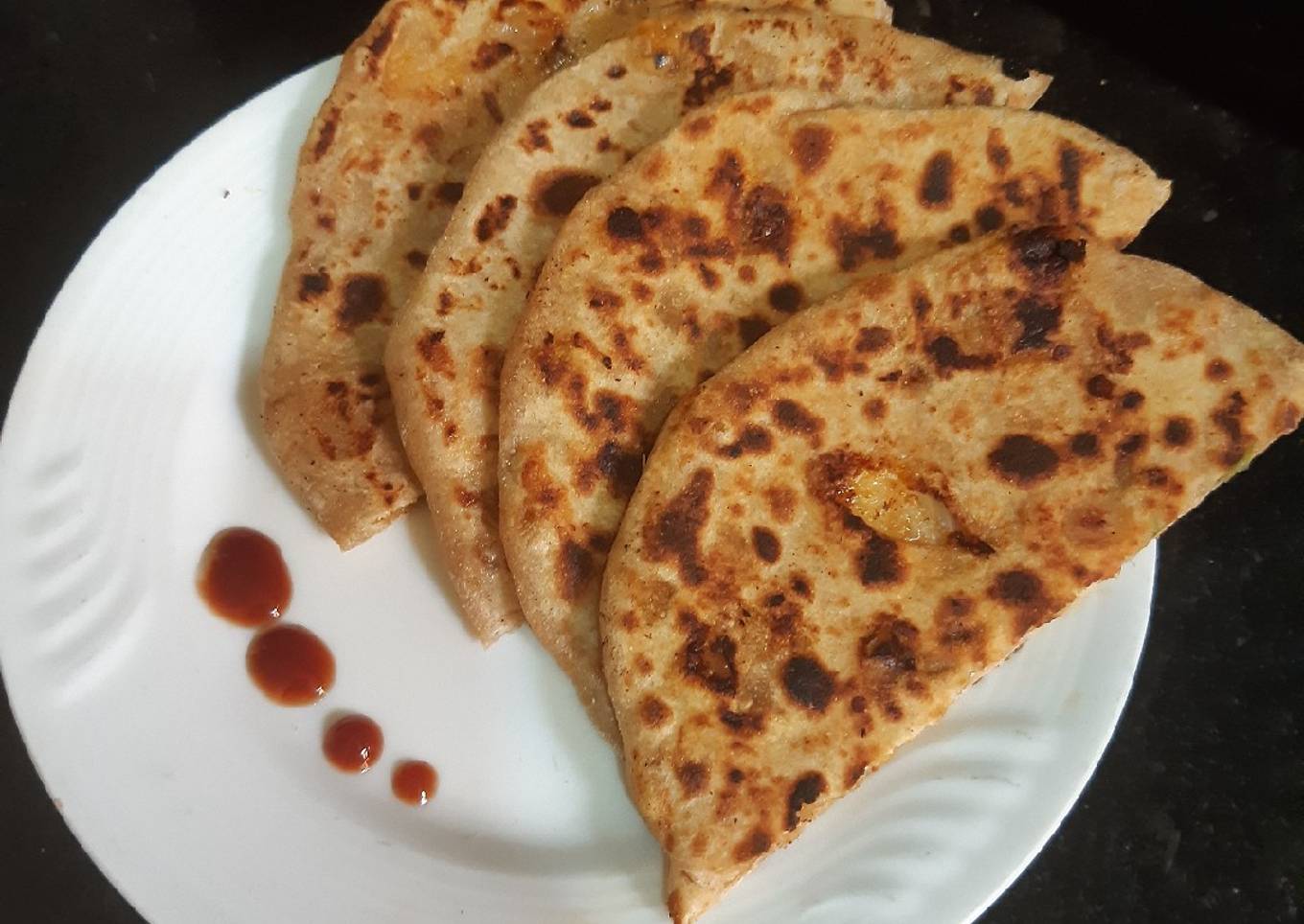 Pizza parantha