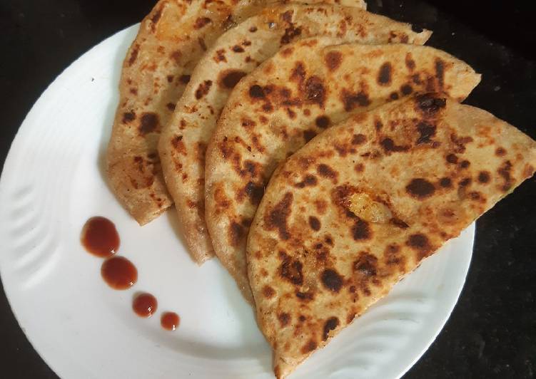 Pizza parantha
