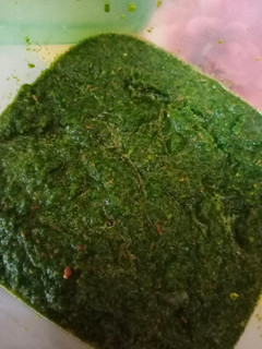 A picture of Hari chutney😋.