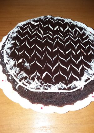 عکسی از دستور تارت کیک شکلاتی