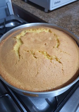 Una foto de Pan de maíz