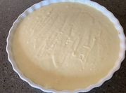 A picture of lemon flan