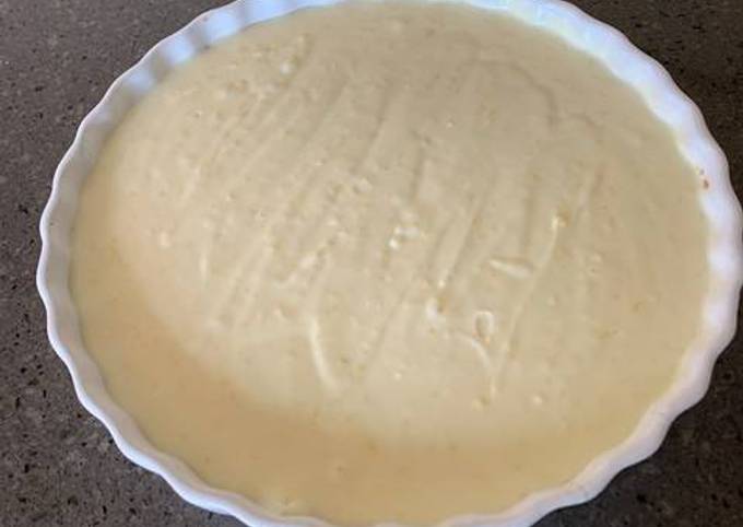 Chilled Lemon Flan