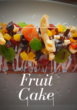 Una foto de Fruit cake