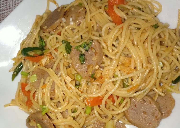 Resep Spaghetti hot jeletot, Sempurna