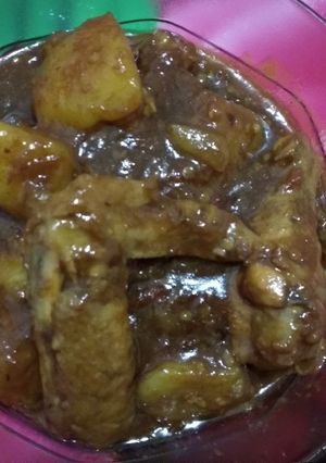 Foto resep Semur Ayam Pedas Manis