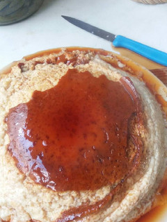 Una foto de Flan de huevo casero