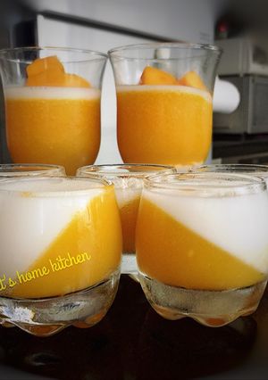 Foto resep Thai Mango Coconut Pudding