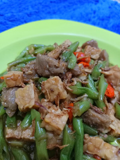 Foto resep Oseng buncis bakso tempe