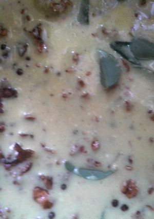A picture of Bitter gourd Kichadi.