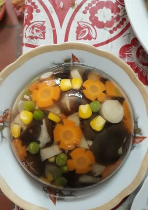 Hình của món Rau củ nấu đông.