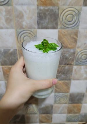 A picture of Thandi Thaar Namkeen Lassi.