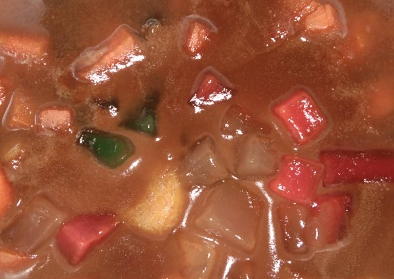 Kolak ubi pisang pacar cina endes