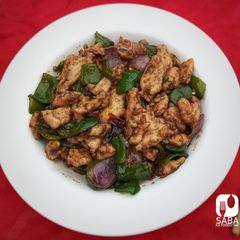 Black Pepper Chicken 🇨🇳🇮🇳 A picture of Black Pepper Chicken 🇨🇳🇮🇳.