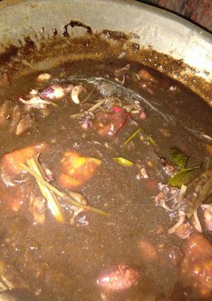 Foto resep Cumi hitam asam manis