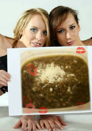 A picture of Tuscan Lentil Soup, AKA: "The Colon Cleanser".
