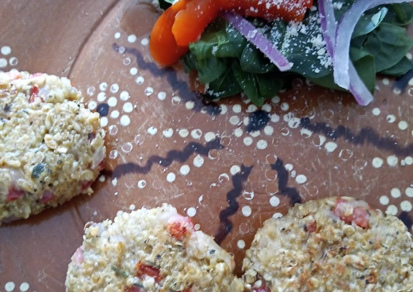 Tortitas de quinoa y avena 🍪