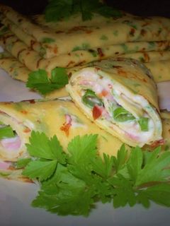 Sós palacsinta recept fotója