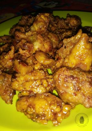 Foto resep Ayam goreng saus kecap