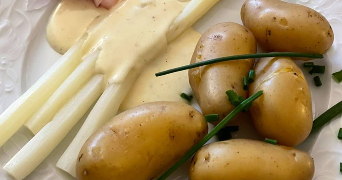 Spargel mit Kartoffeln und Schinken Rezept von Woodenspoon4you - Cookpad