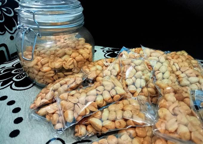Resep Kacang Bawang Empuk Renyah Resep Kacang Bawang Empuk Renyah