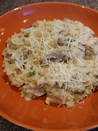 Easy Steps to Prepare Chicken and Mushroom Risotto the So Delicious So Delicious