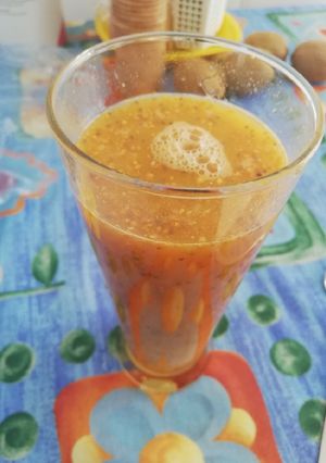 Una foto de Zumo de naranja especial