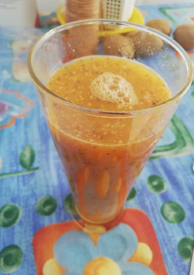Una foto de Zumo de naranja especial