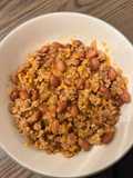 Ground Chicken Cauliflower Rice Bowl