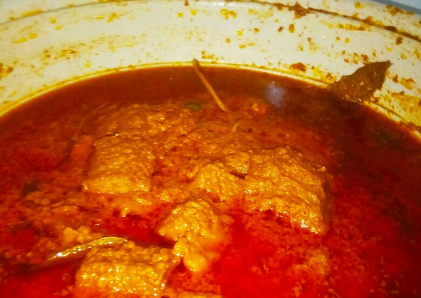 Rendang daging sapi