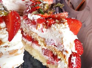 Une photo de Fraisier japonais 🍓 #avril