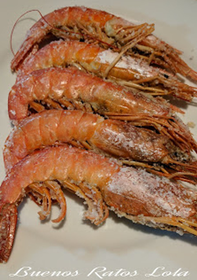 Una foto de Gambón a la sal en la vaporera de la Monsieur Cuisine Plus
