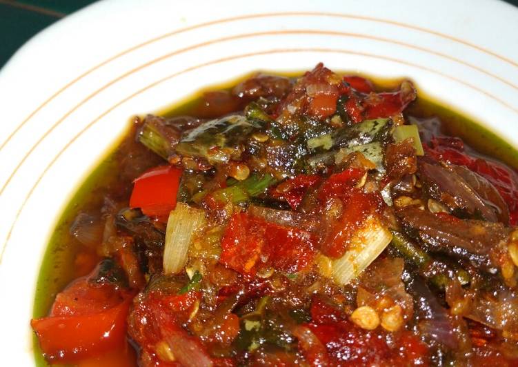 Resep Sambalado cabe rawit merah, Bikin Ngiler