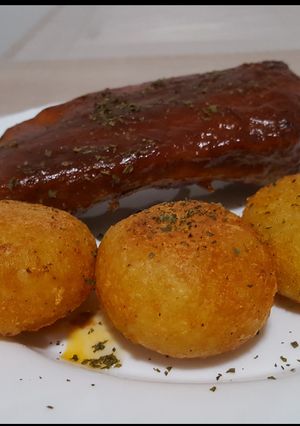 🇺🇸🍖 Texasi BBQ oldalas & Amerikai sült krumplival 🍖🇺🇸 recept fotója