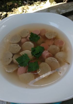 Foto resep Sup BaSis (bakso sosis)